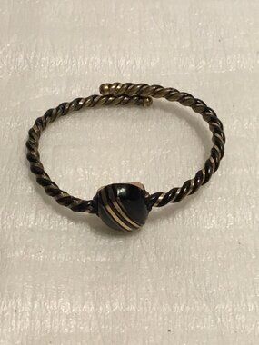 Antique gold-filled bracelet June 10, 1884 post-Civil War